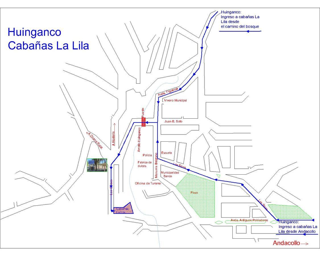 Cabanas La Lila Huinganco Exterior photo